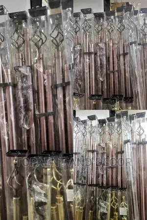 Brown Adjustable Curtain Rods Brown Adjustable Curtain Rods