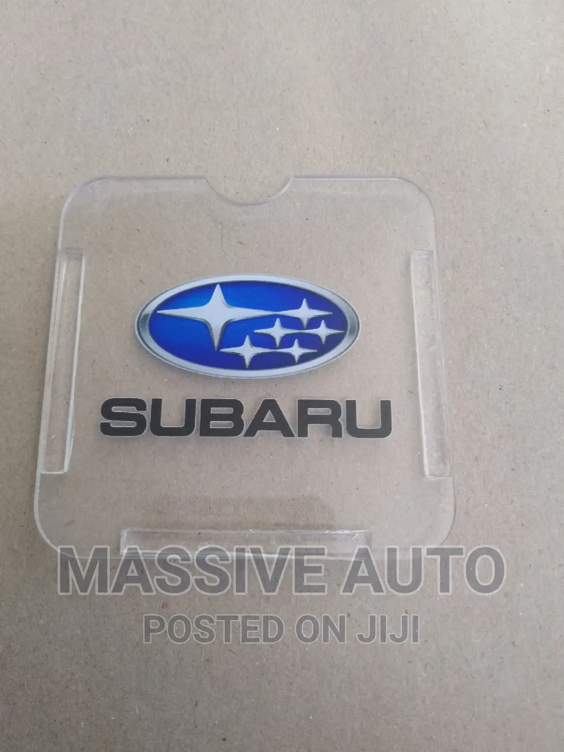 Branded Clear Subaru Car Insurance Pockets