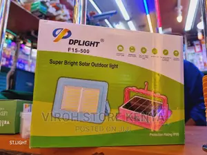 Dp Light Floodlight With Solar and Battery Security Light