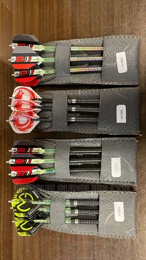 A Set of 3 Professional Fine Pro Darts With Wallets 24G