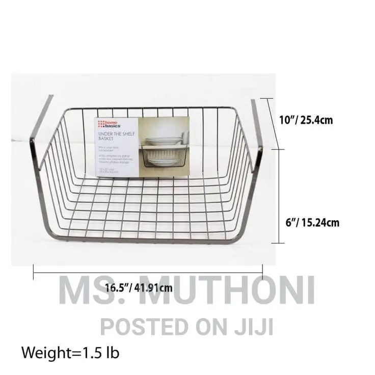 Under Shelf Mesh Rack