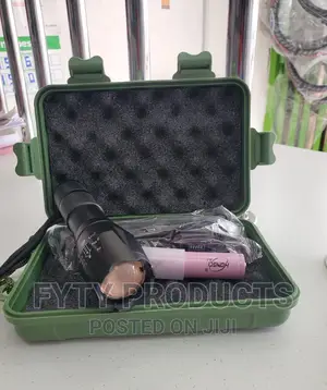 Rechargeable Torch for Camping and Home Use