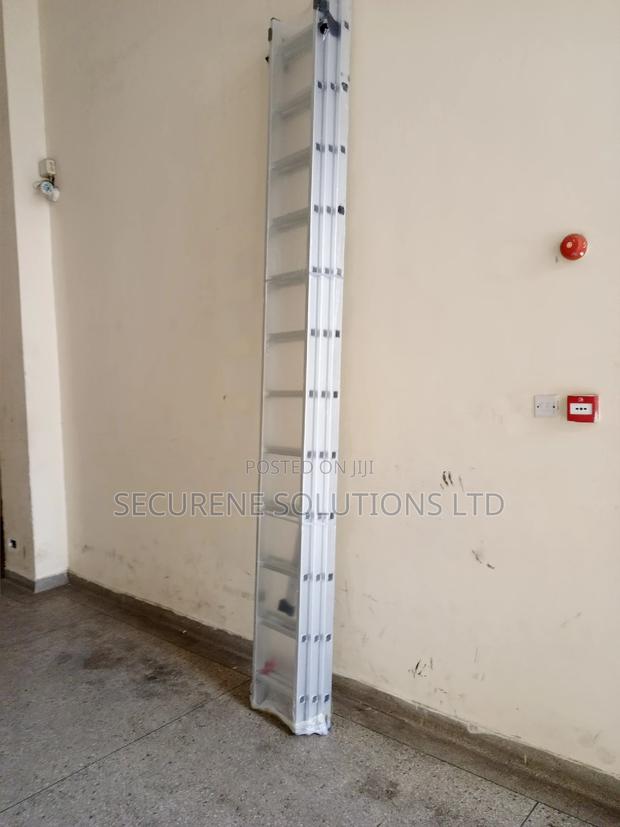 Aluminum Tripple Extension Ladder 3*12/36ft - thumbnail 3