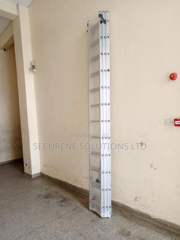 Aluminum Tripple Extension Ladder 3*12/36ft - thumbnail 5