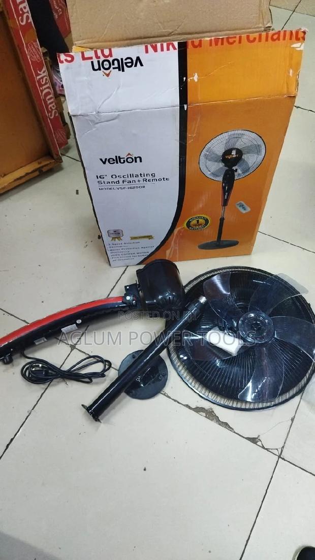 Stand Fan 16" Inches Oscillating Remote Control - thumbnail 2
