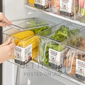 Transparent Storage Container Material: Acrylic