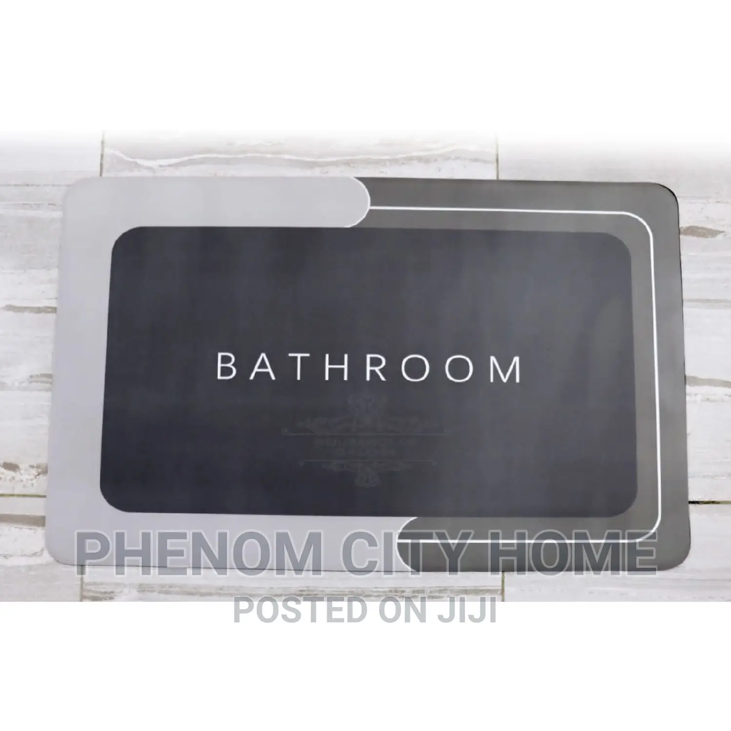 Antislip Bathroom Mats With Rubber Bottom