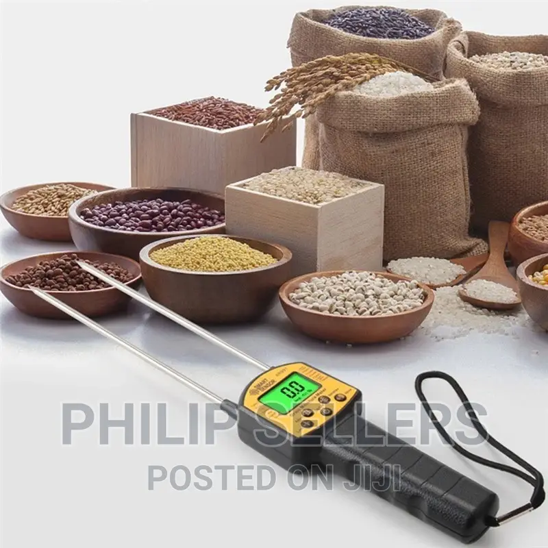LCD Grain Moisture Meter, Soybean Water Content Analyzer Dig