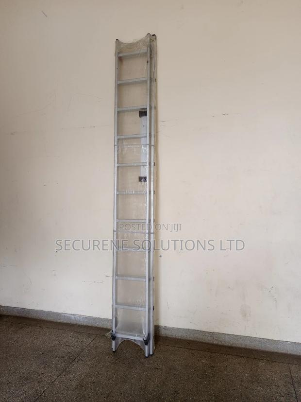 Aluminum Double Extension Ladder 2*11 Steps/22ft - thumbnail 3