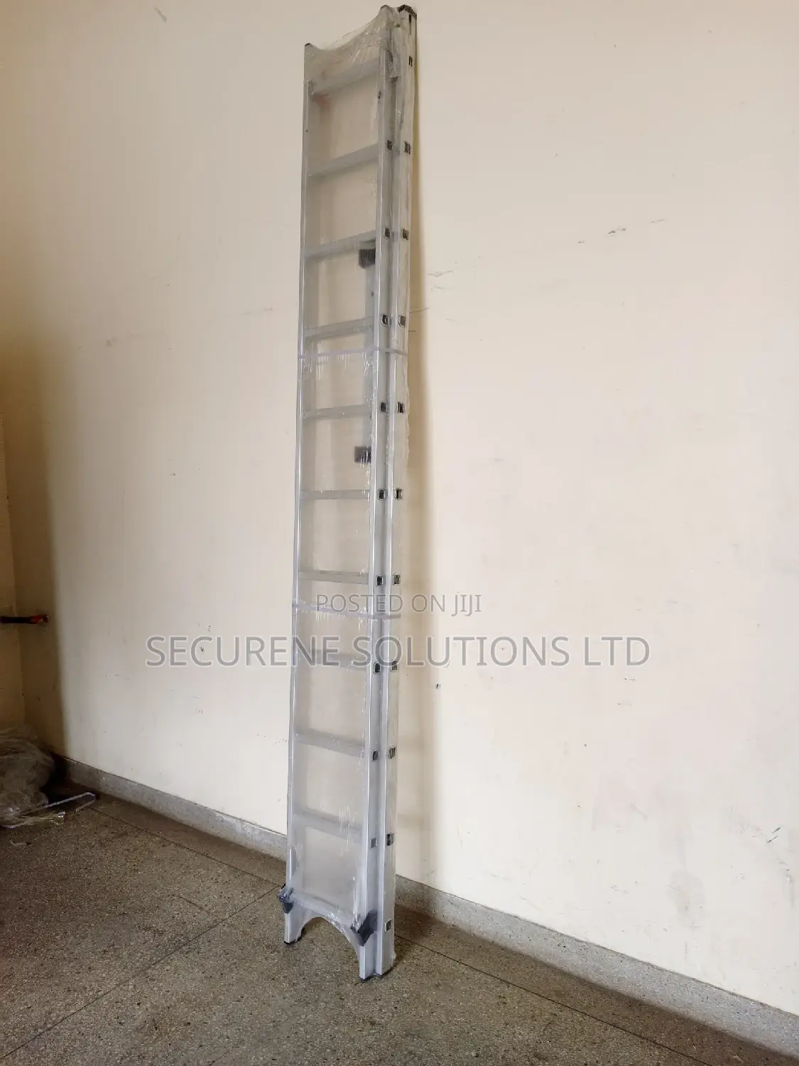 Aluminum Double Extension Ladder 2*11 Steps/22ft