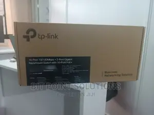 Tplink 18port Gigabit Rackmount Switch 16poe Port (Sl1218mp)