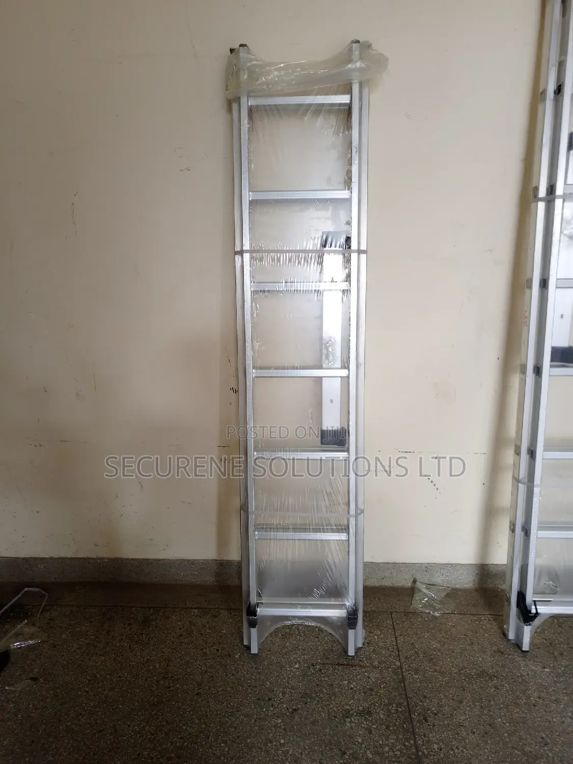 Aluminum Double Extension Ladder 2*7steps/14ft