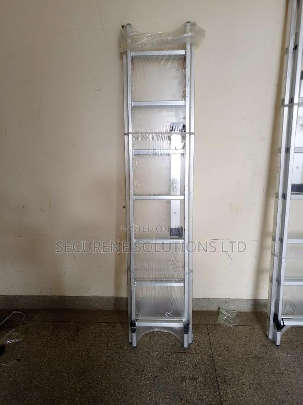 Aluminum Double Extension Ladder 2*7steps/14ft - main view