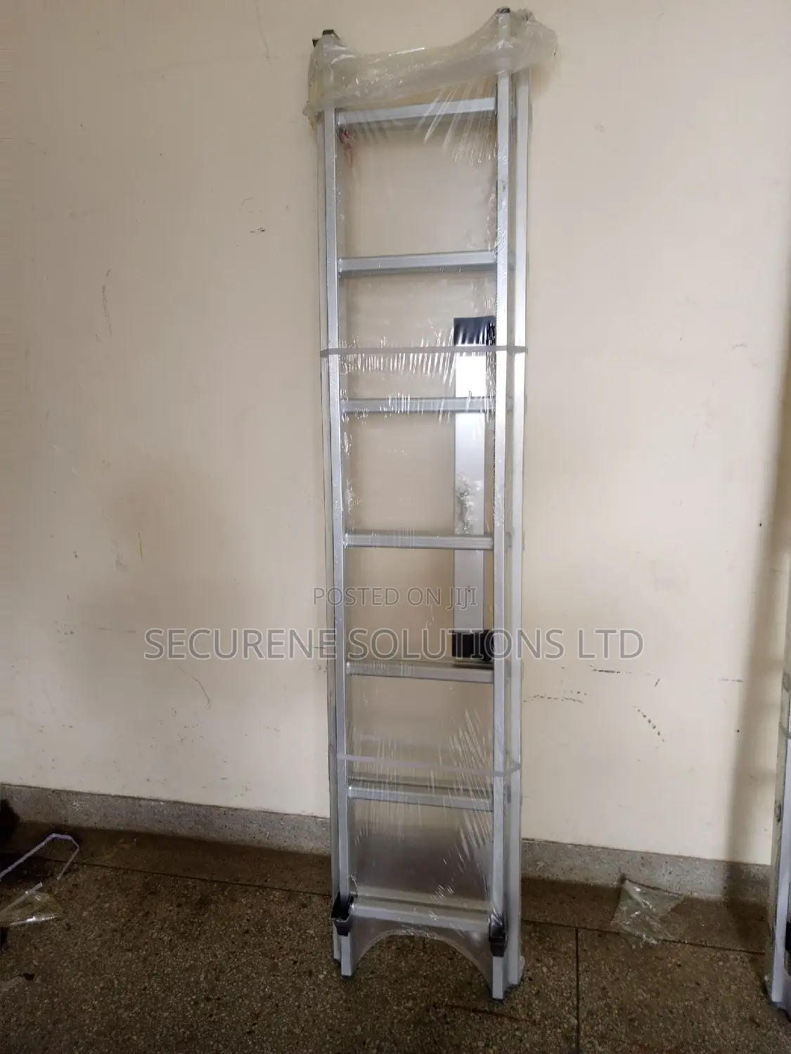Aluminum Double Extension Ladder 2*7steps/14ft