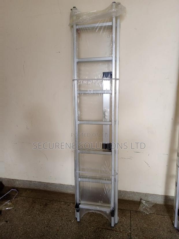 Aluminum Double Extension Ladder 2*7steps/14ft - thumbnail 2