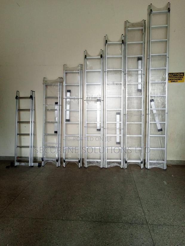 Aluminum Double Extension/Twin Ladders Diff Sizes on Offer