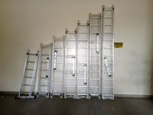 Aluminum Double Extension/Twin Ladders Diff Sizes on Offer
