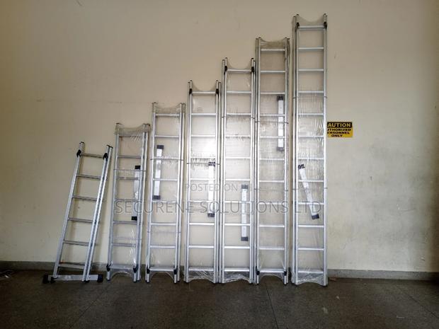 Aluminum Double Extension/Twin Ladders Diff Sizes on Offer - thumbnail 2