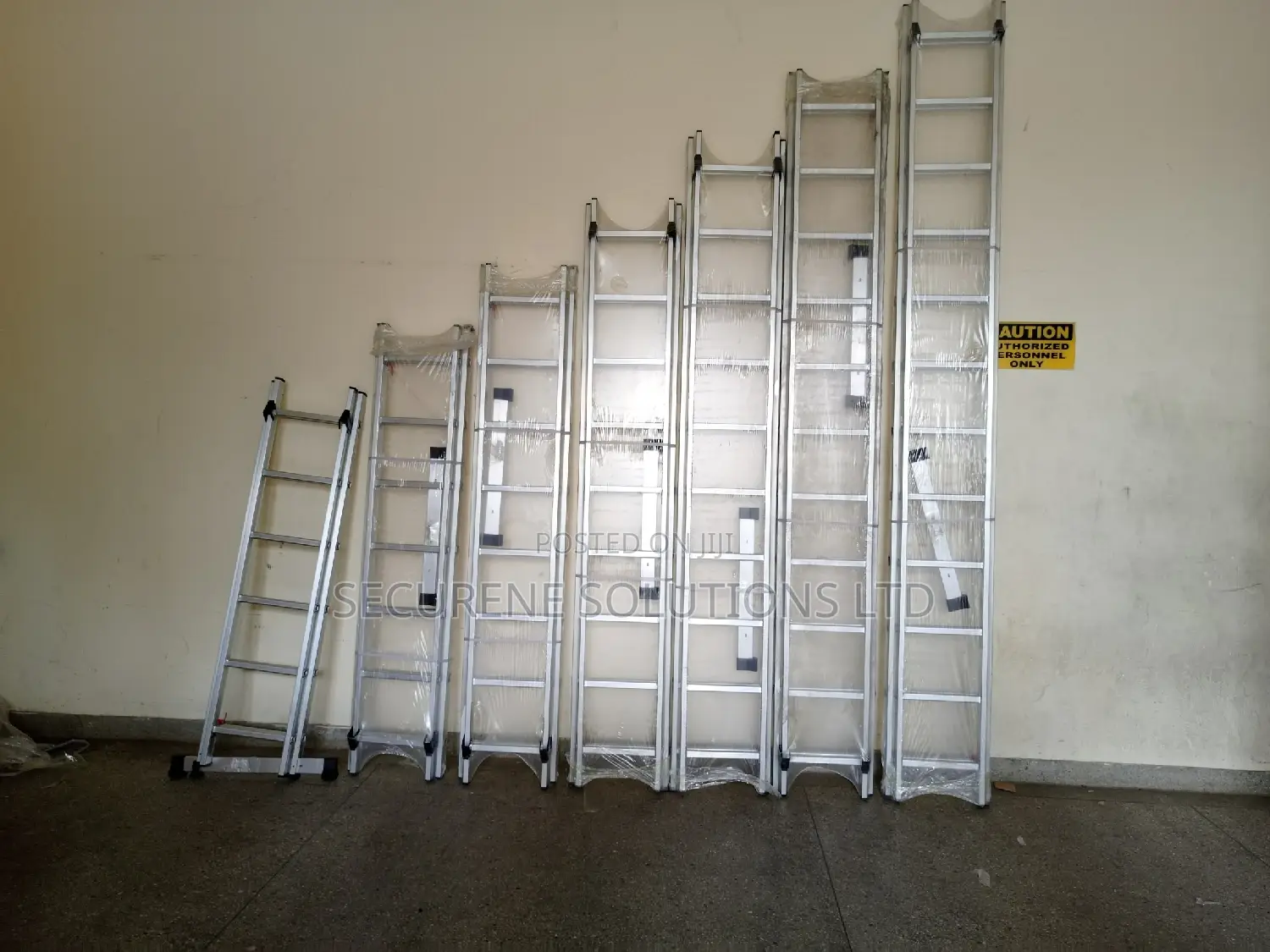 Aluminum Double Extension/Twin Ladders Diff Sizes on Offer