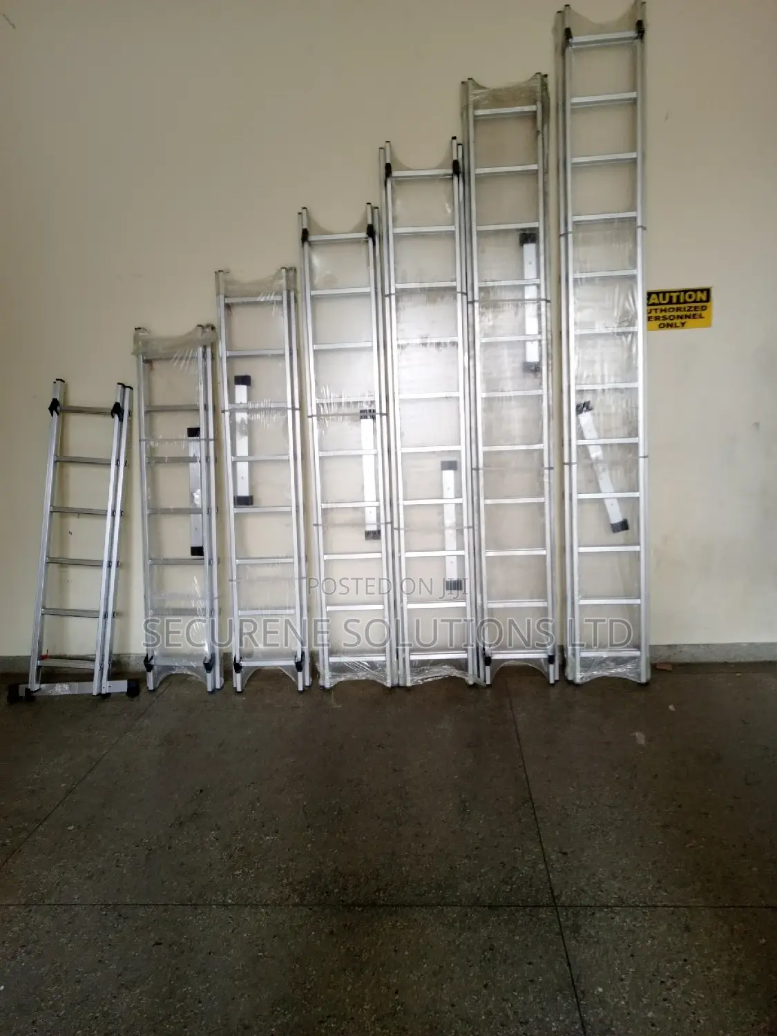 Aluminum Double Extension/Twin Ladders Diff Sizes on Offer