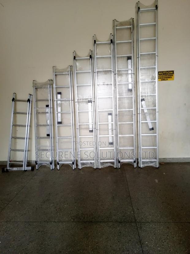 Aluminum Double Extension/Twin Ladders Diff Sizes on Offer - thumbnail 5