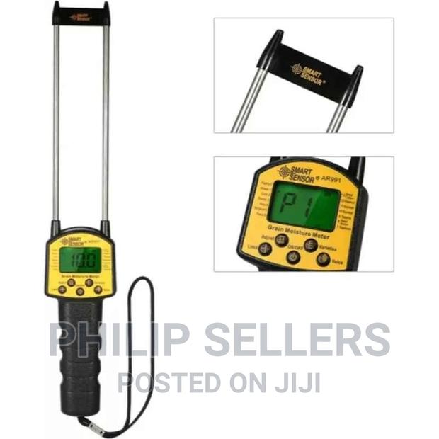 Grain Moisture Meter With Measuring Probe Digital Display - main view