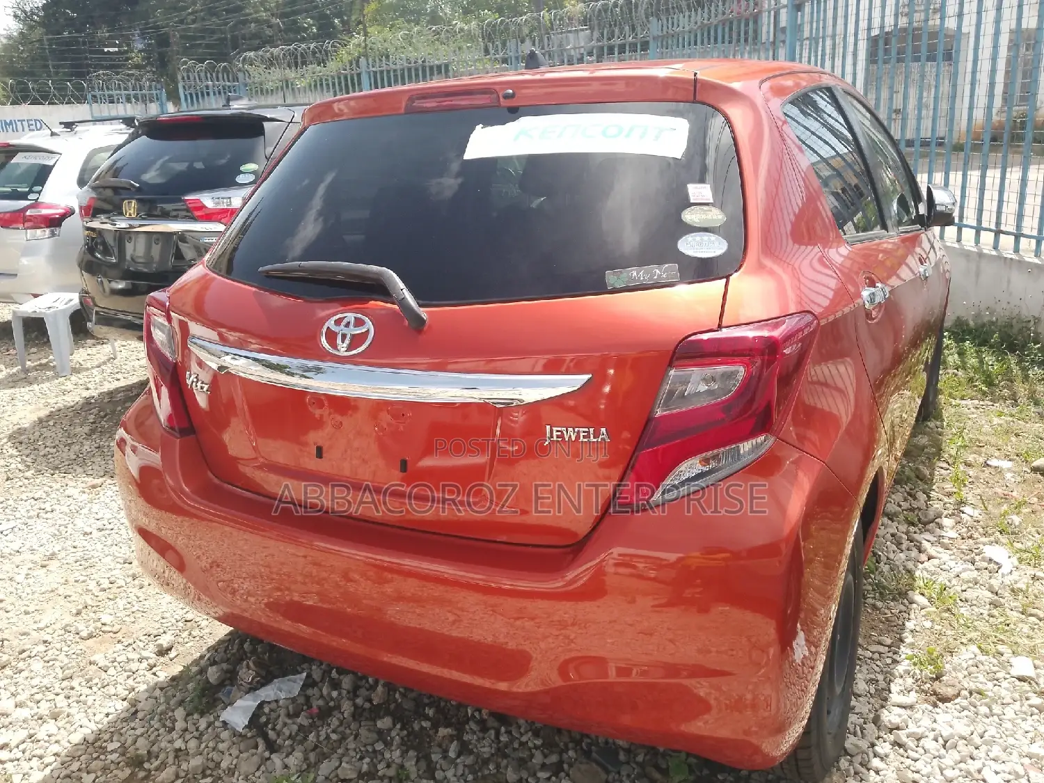 Toyota Vitz 2016 Orange