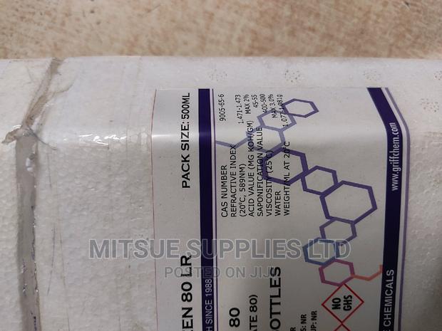 Tween 80 ( Polysorbate 80) for Synthesis Lr 500ml Griffchem - thumbnail 4