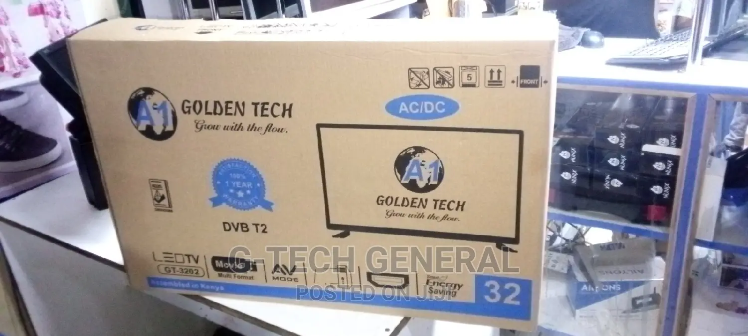 Goldentech 32inch Ac/Dc Digital HD Led Tv