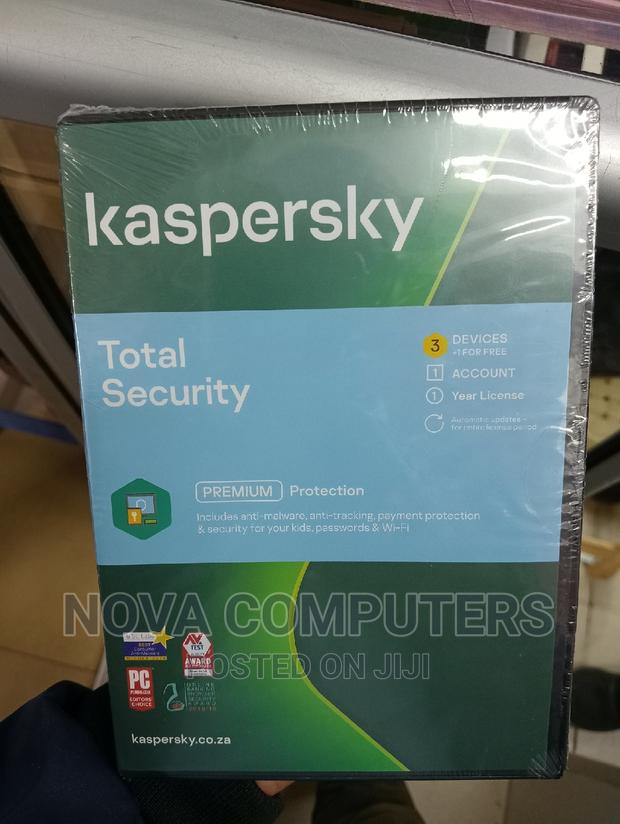 Kaspersky Total Security 3+1 Users - main view