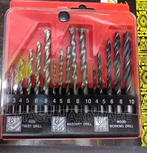16pcs Drill Bits Set