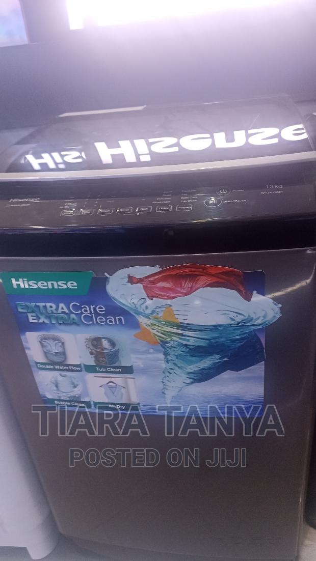Hisense 13kgs Top Load Automatic Washing Machine-Wtja1302t - thumbnail 2