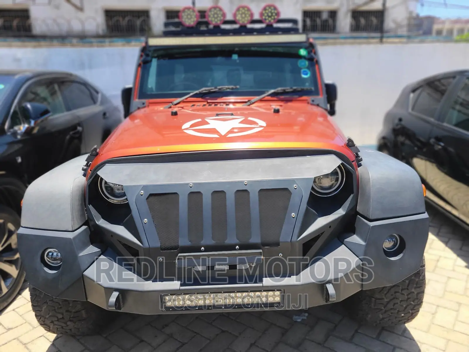 Jeep Wrangler 2017 Orange