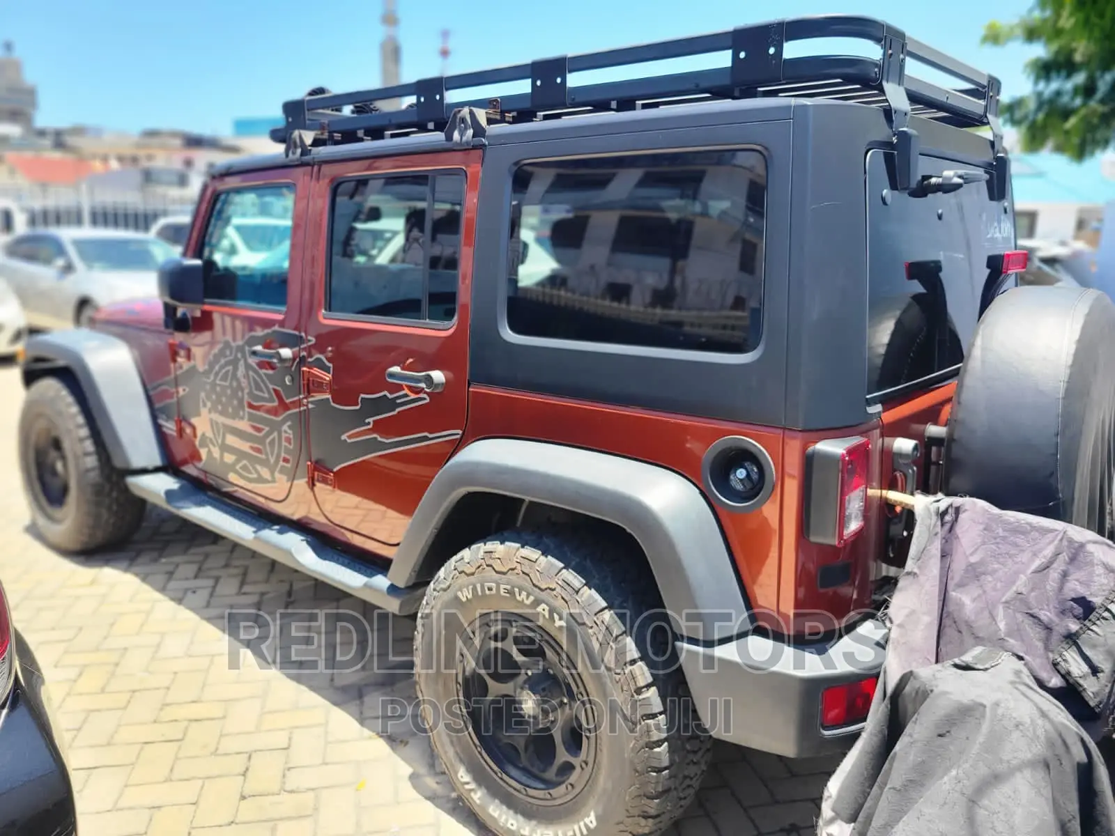 Jeep Wrangler 2017 Orange