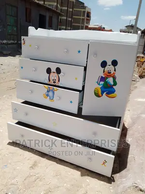 Mdf Baby Chest Of Drawers 4 By 4 Fitts