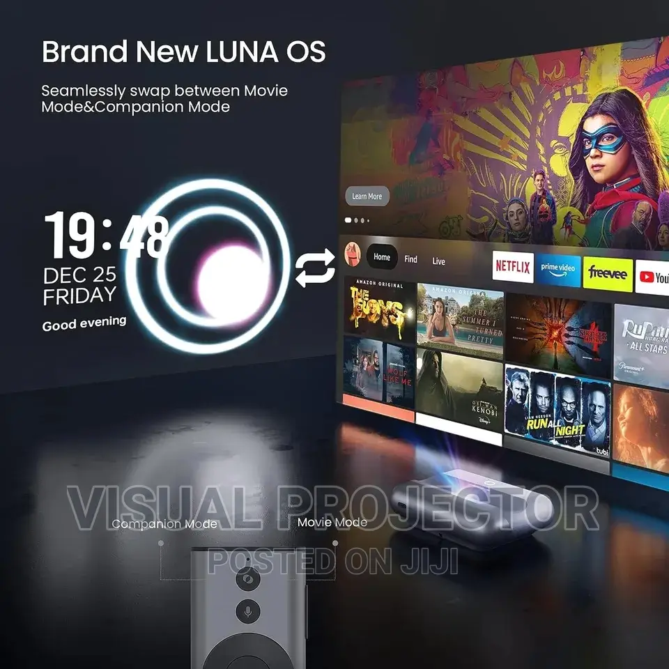 Jmgo N1 And PRO Ultra Short Throw Projector Ust in Nairobi Central TV