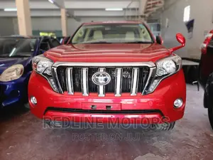 Toyota Land Cruiser Prado 2017 Red