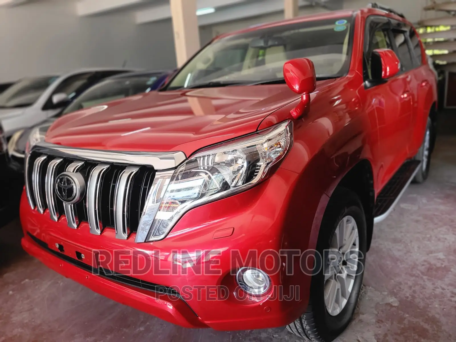 Toyota Land Cruiser Prado 2017 Red