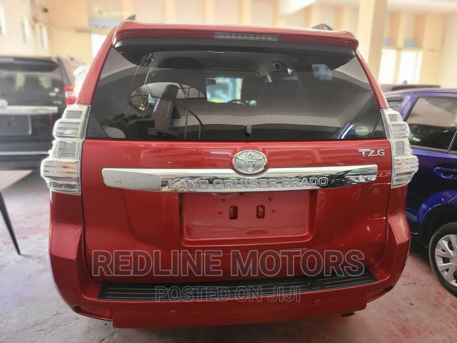 Toyota Land Cruiser Prado 2017 Red