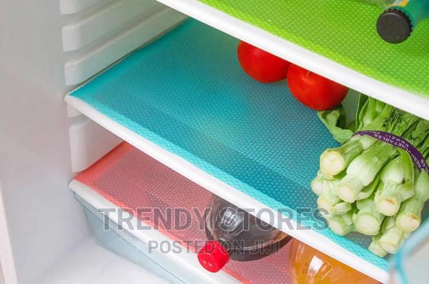4pcs Multifunction PVC Fridge Mats - thumbnail 3