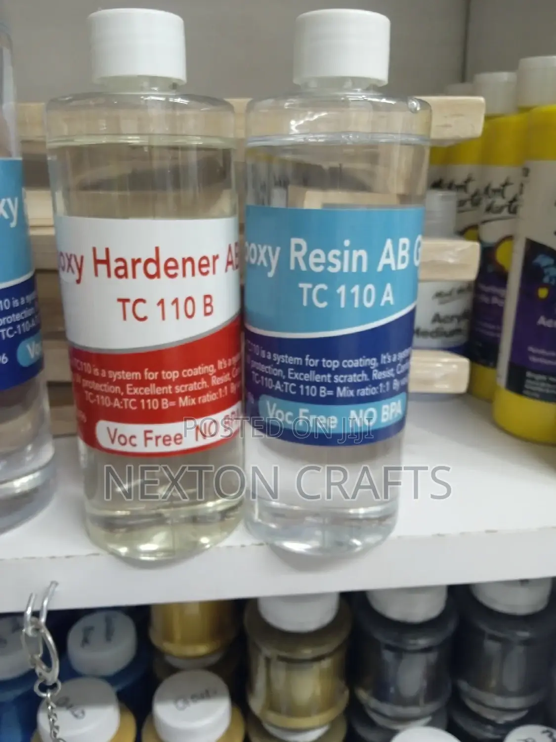 Epoxy, Resin and Hardner Arts. 1kg