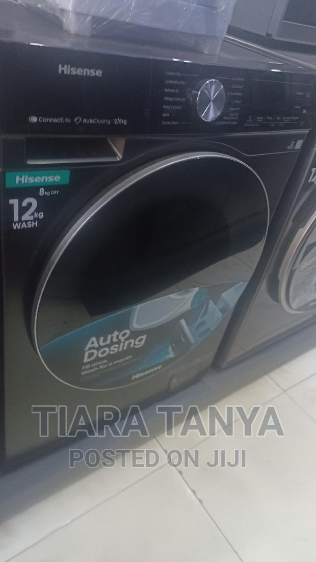 Hisense 12kg, 8kg Dryer Front Load Automatic Washing Machine - main view
