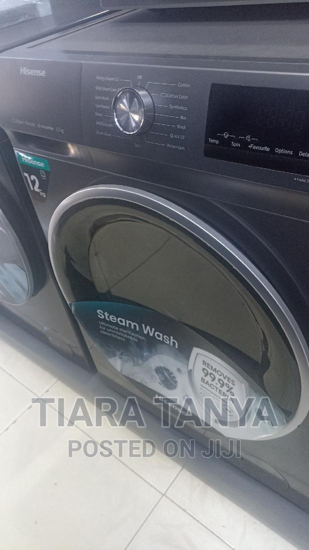 Hisense 12kg Wfqy1214vjmt Front Load Washing Machine - main view