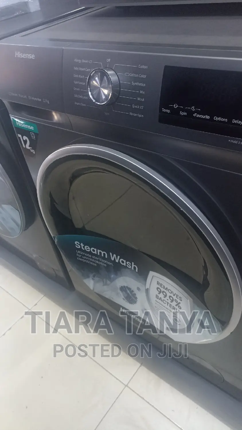 Hisense 12kg Wfqy1214vjmt Front Load Washing Machine