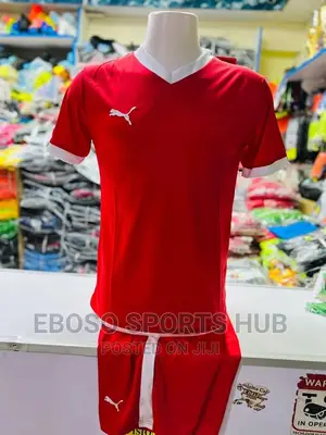 Black Puma Football Uniform