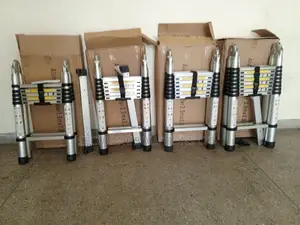 Aluminum Double Telescopic Ladders on Offer