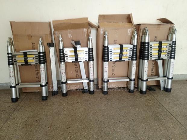 Aluminum Double Telescopic Ladders on Offer - main view