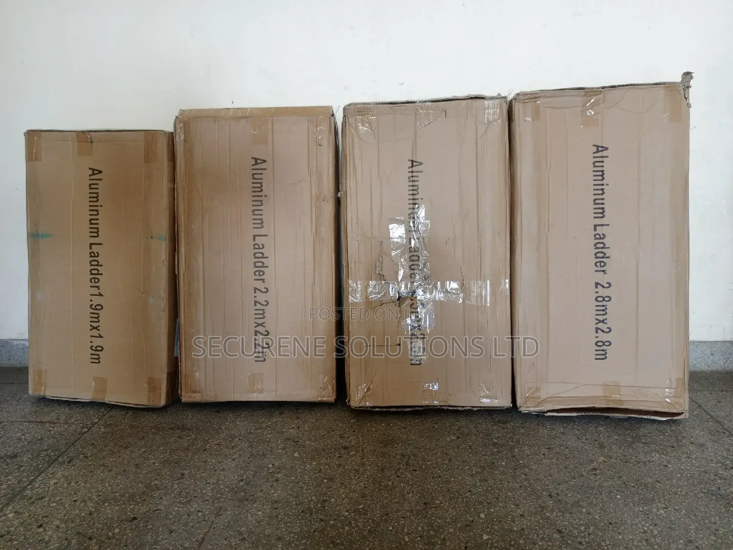 Aluminum Double Telescopic Ladders on Offer