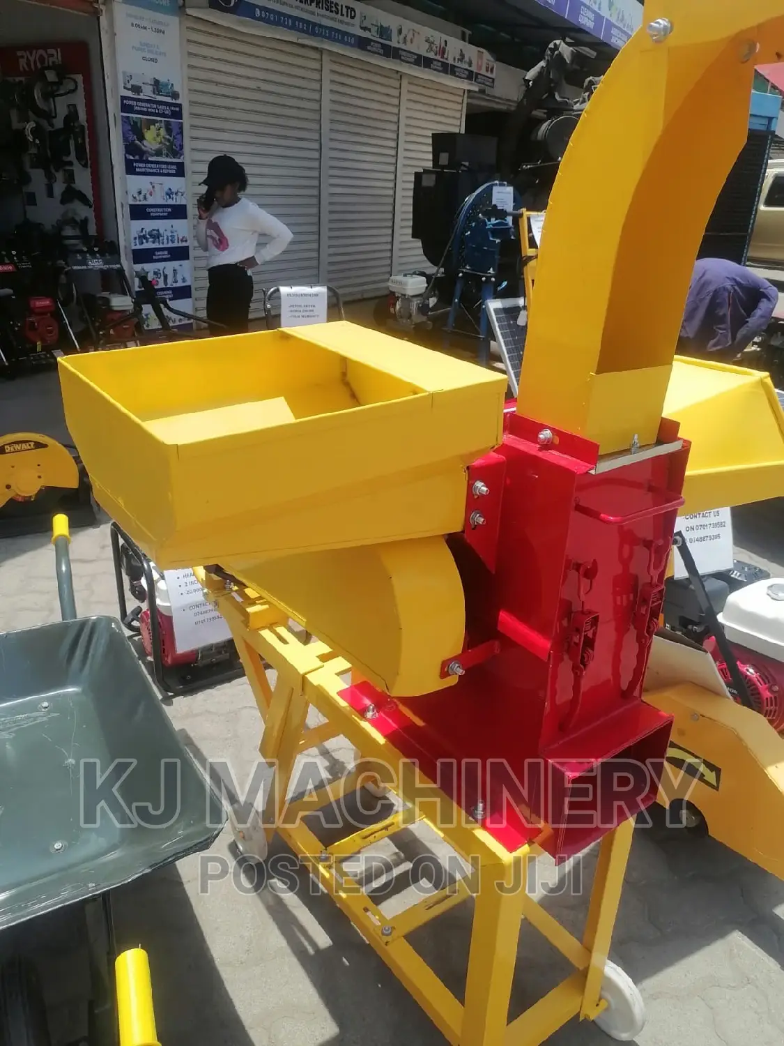 Electric Powered Chaff Cuttersingle Phase 3hp Motor-Best