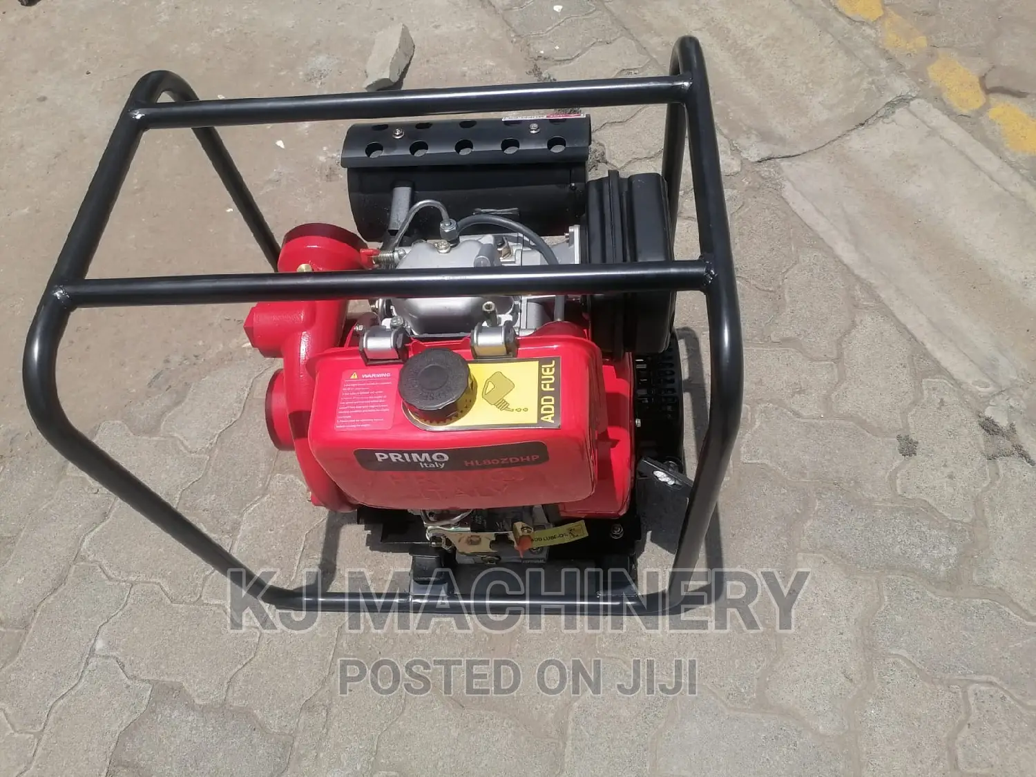 High Pressure Diesel Powered Pump-16hp Primo Italy
